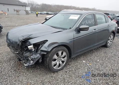 2010 Honda Accord 2.4 Ex-L from USA, damaged, VIN 1HGCP2F88AA124323